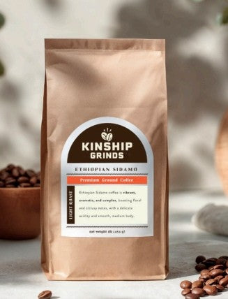 Kinship Grinds Original Roast Whole Coffee Bean